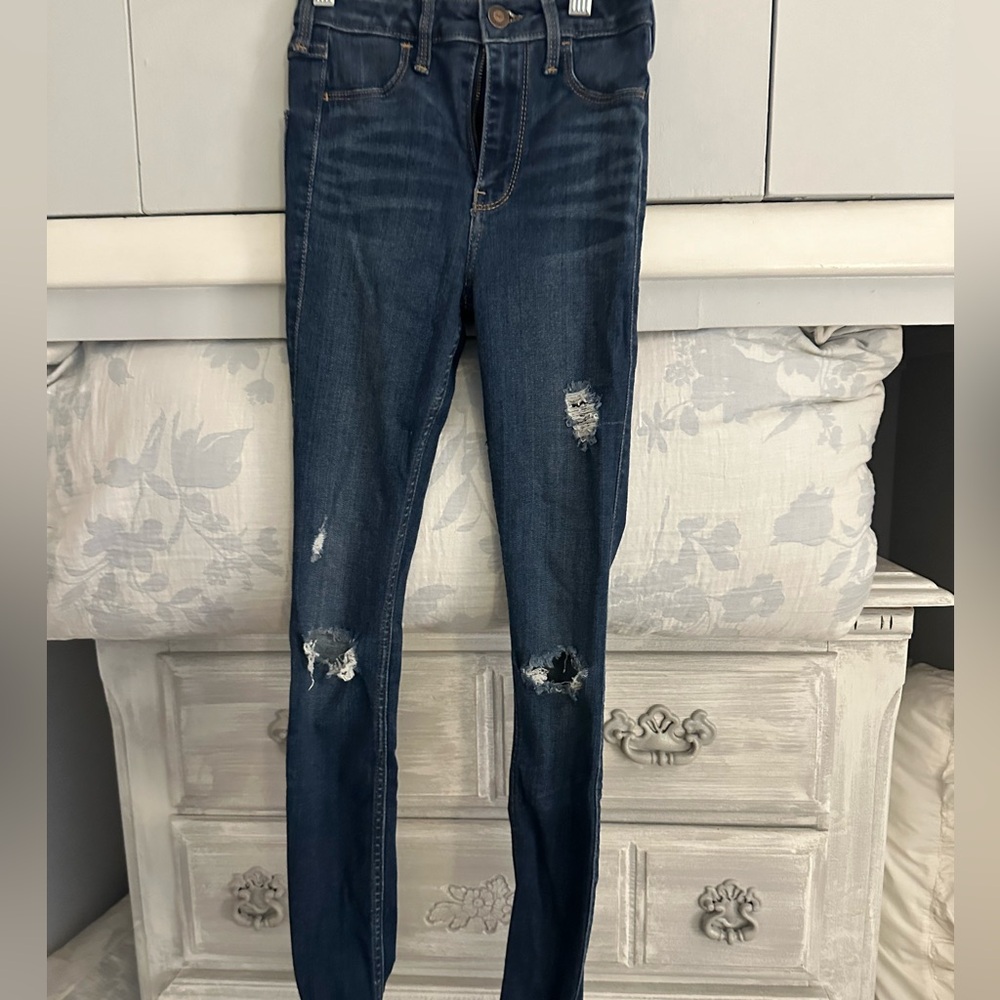 Hollister 00r high rise Jean legging